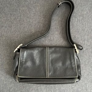 Black Leather Coach Purse! Perfect for a night out!
